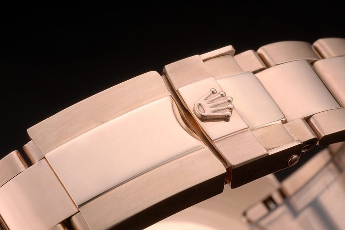 Rolex Daytona Black Ion Plated Tachymeter Rose Gold Strap Black Dial 80245 - Image 6