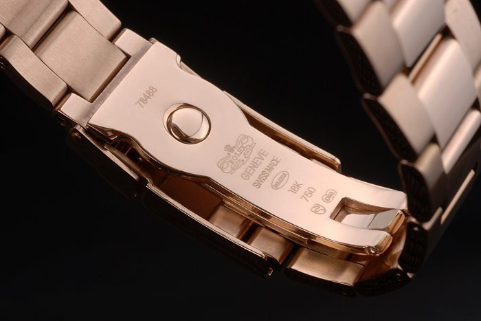 Rolex Daytona Black Ion Plated Tachymeter Rose Gold Strap Black Dial 80245 - Image 7