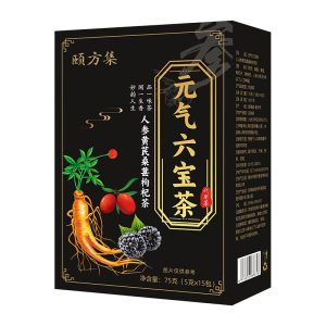 【Exclusive to Qi deficiency constitution】Yuan Qi Six Treasures Tea,Energizing; tonifying the kidney and arresting seminal emission; invigorating the vital energy and nourishing the blood
