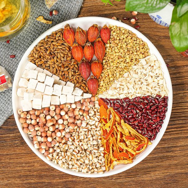 【Exclusive to Phlegm-dampness constitution】Five-finger peach kernel Poria cocos Tea,Strengthen the spleen and nourish the lung; dispel dampness and promote diuresis; promote the circulation of qi and resolve phlegm - Image 2