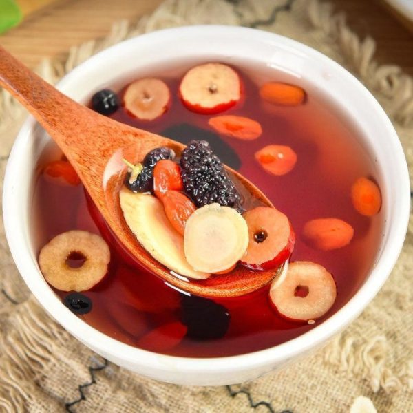 【Exclusive to Qi deficiency constitution】Yuan Qi Six Treasures Tea,Energizing; tonifying the kidney and arresting seminal emission; invigorating the vital energy and nourishing the blood - Image 4