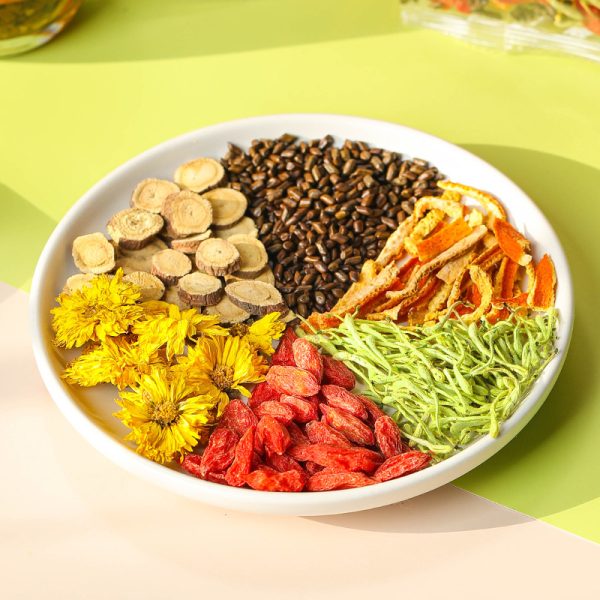 【Exclusive to Yin deficiency constitution】Chrysanthemum Goji berry Tea,Clearing the liver and improving eyesight; clearing away heat and toxic materials; moistening the intestines and relaxing the bowels - Image 2