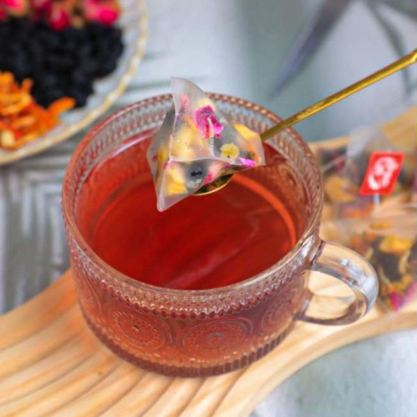 【Exclusive to damp-heat constitution】Apple rose tea,Stimulate the circulation of qi and blood; resolve blood stasis and relieve pain; enhance immunity. - Image 3