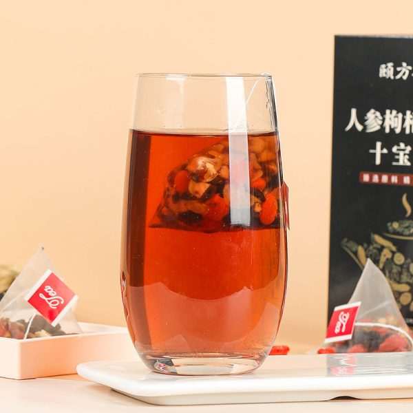 【Exclusive to kidney-tonifying and sperm-preserving】Ginseng Ten Treasure Tea,Nourish the blood and qi; benefit the essence and solidify the yang; nourish the liver and improve eyesight - Image 4