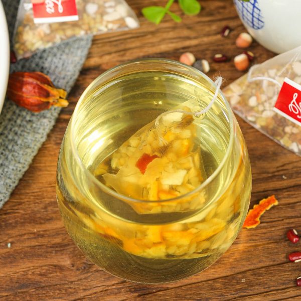【Exclusive to Phlegm-dampness constitution】Five-finger peach kernel Poria cocos Tea,Strengthen the spleen and nourish the lung; dispel dampness and promote diuresis; promote the circulation of qi and resolve phlegm - Image 3