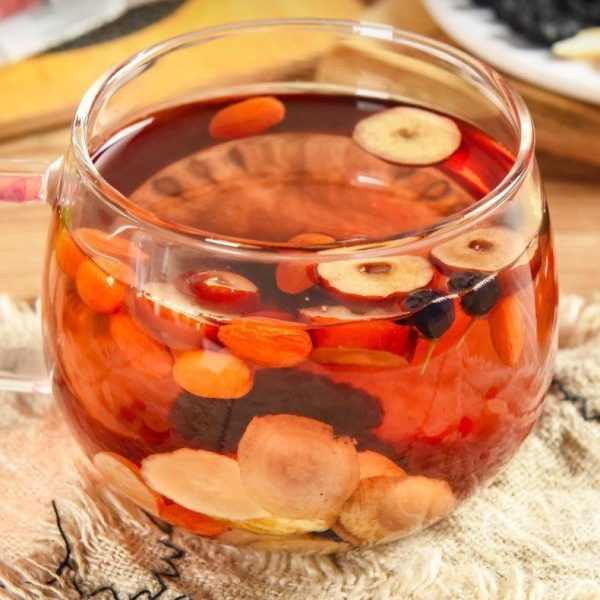 【Exclusive to Qi deficiency constitution】Yuan Qi Six Treasures Tea,Energizing; tonifying the kidney and arresting seminal emission; invigorating the vital energy and nourishing the blood - Image 3